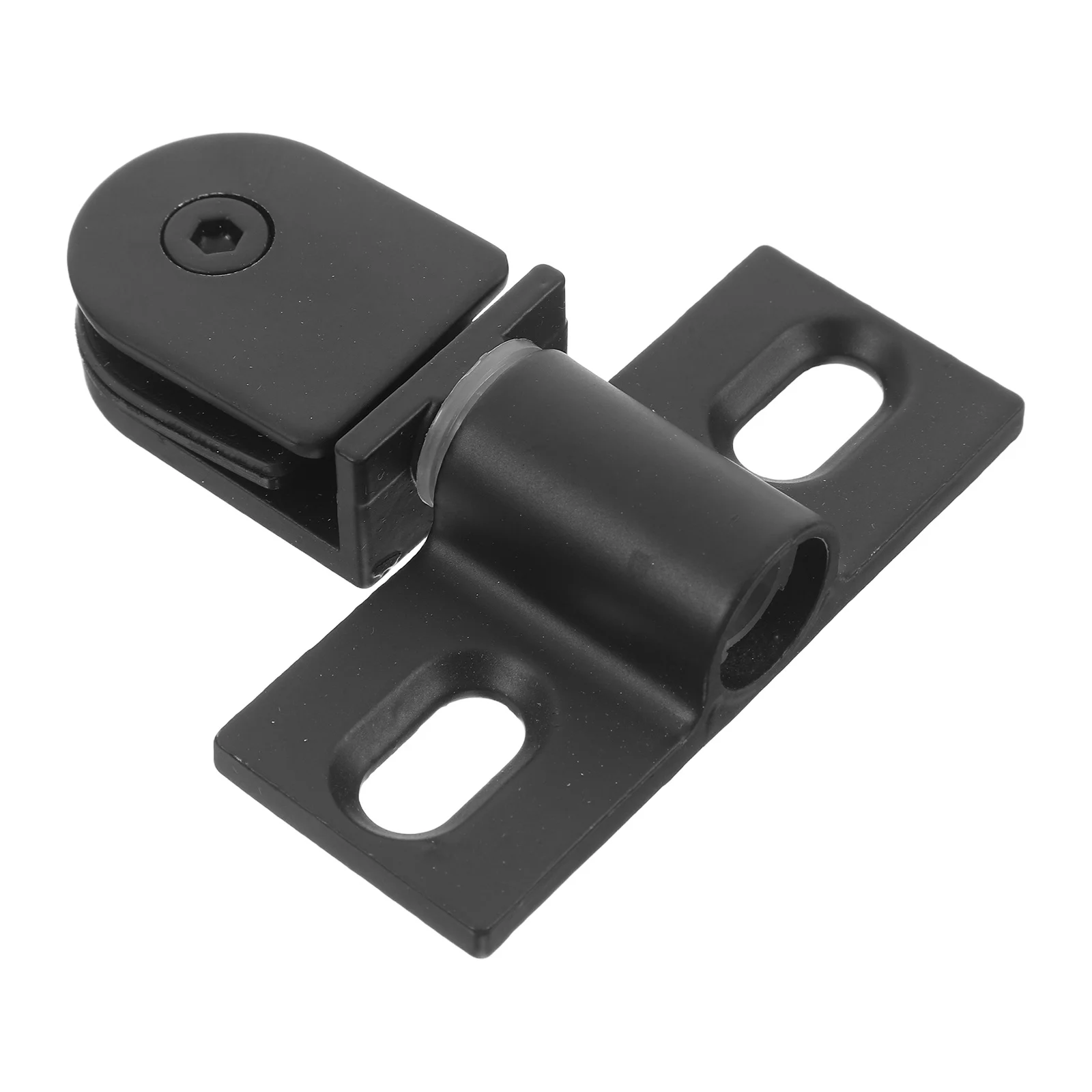 

Heavy Duty Glass Shower Door Pivot Hinges Stainless Steel Two-Way Opening with Clamp Design for Enhanced Sealing and