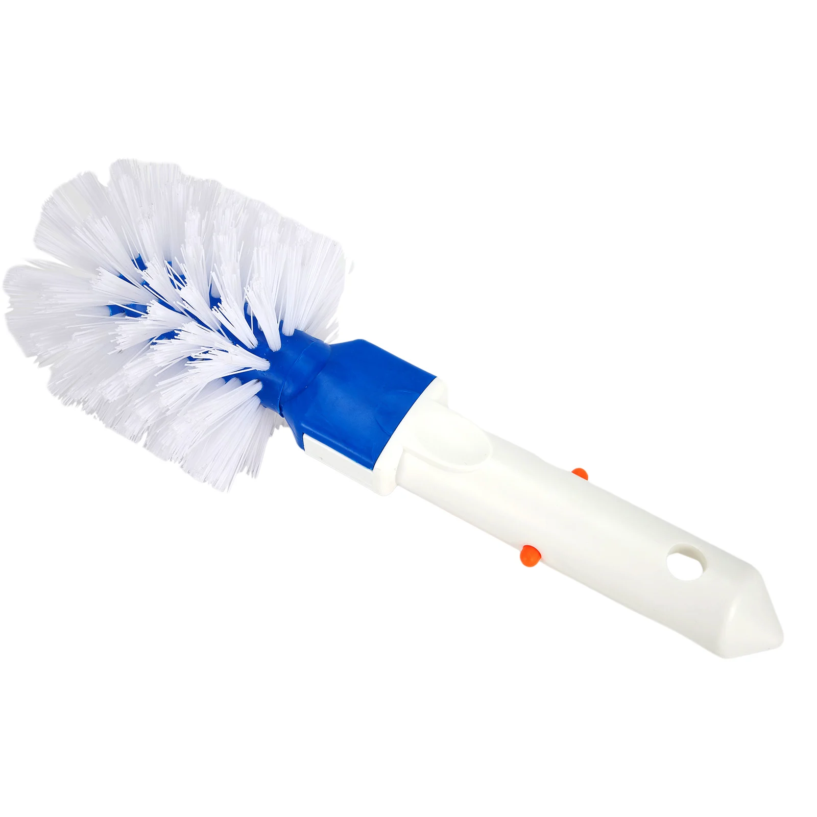 Pool Step Cleaning Corner Brush Round Brushes Plastic Material Swimming Pool White+blue Easy To Install For Above R9Z3