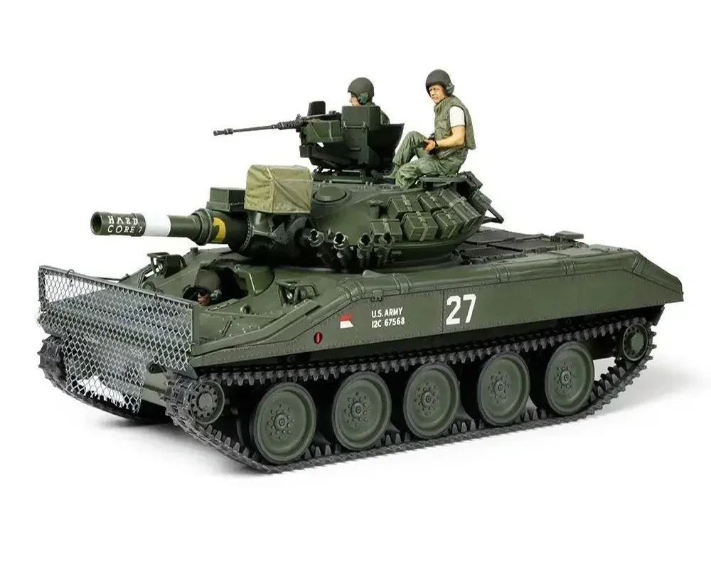 Tamiya 35365 1/35 Scale U.S M551 Sheridan Tank Assembly Model Building Kits Hobby Plastic Toys For Adults Collection