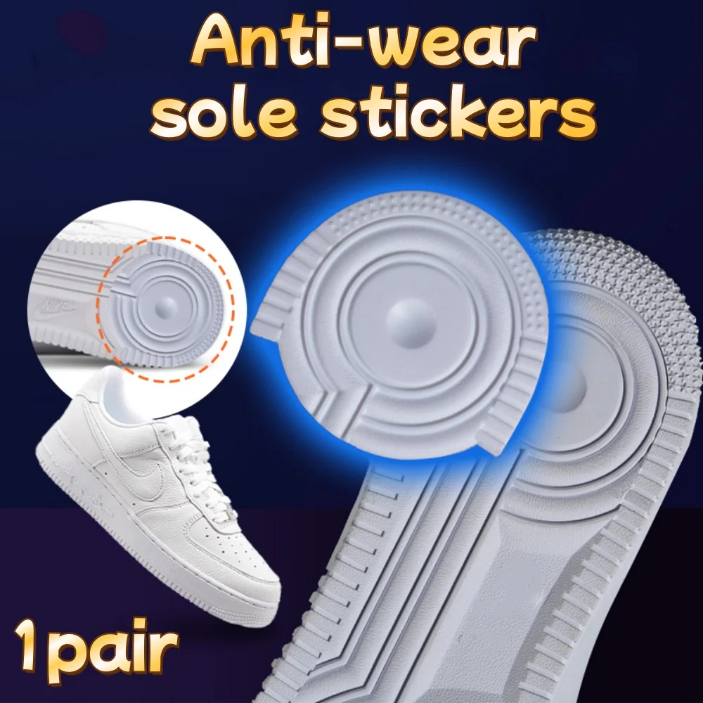 Hot Wear-resistant Outsole For Shoes Repair Wear-resistant Rubber Sneakers Heel Sticker Anti-Slip Self-Adhesive Sole Protector