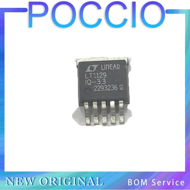 LT1129 LT1129CQ LT1129IQ LT1129IQ-5 LT1129IQ-3.3 LT1129 - Micropower Low Dropout Regulators with Shutdown
