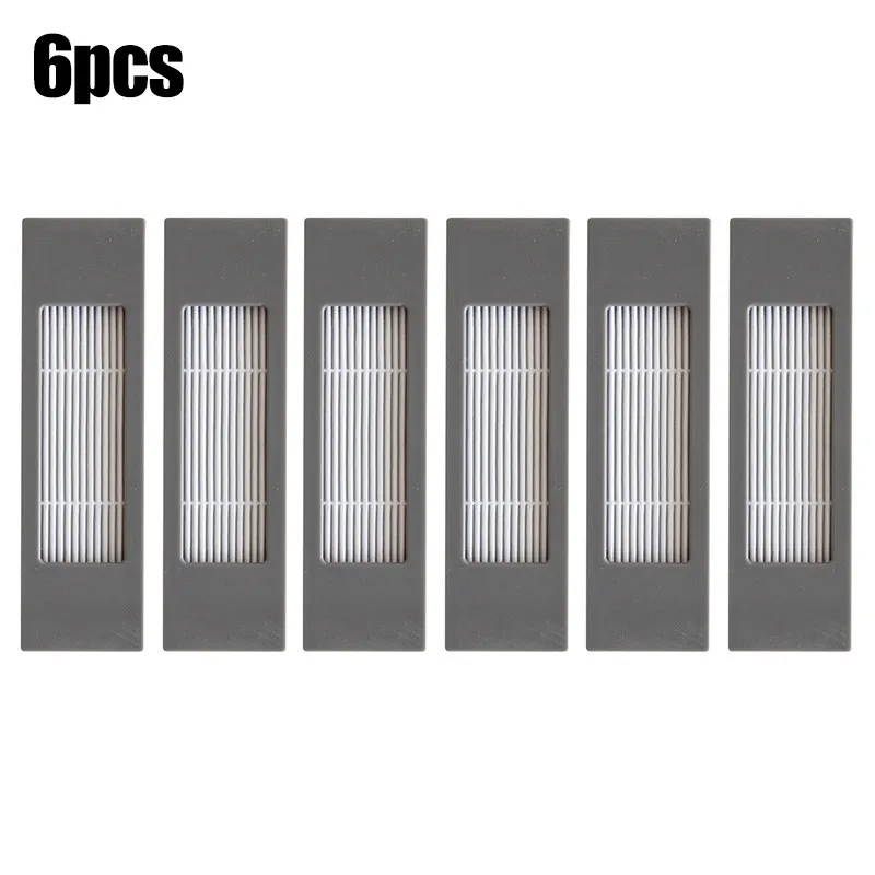 

6 Pack Filters For Deebot 700 750 920 950 T8 Washable HEPA Replacement Parts For Ecovacs Robot Vacuum Cleaner Accessories