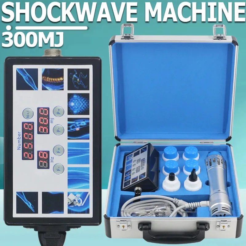 

Hot Sale Shockwave Therapy Machine 300MJ For ED Treatment Relieve Neck Pain Home Use Massage Physiotherapy Shock Wave Massager