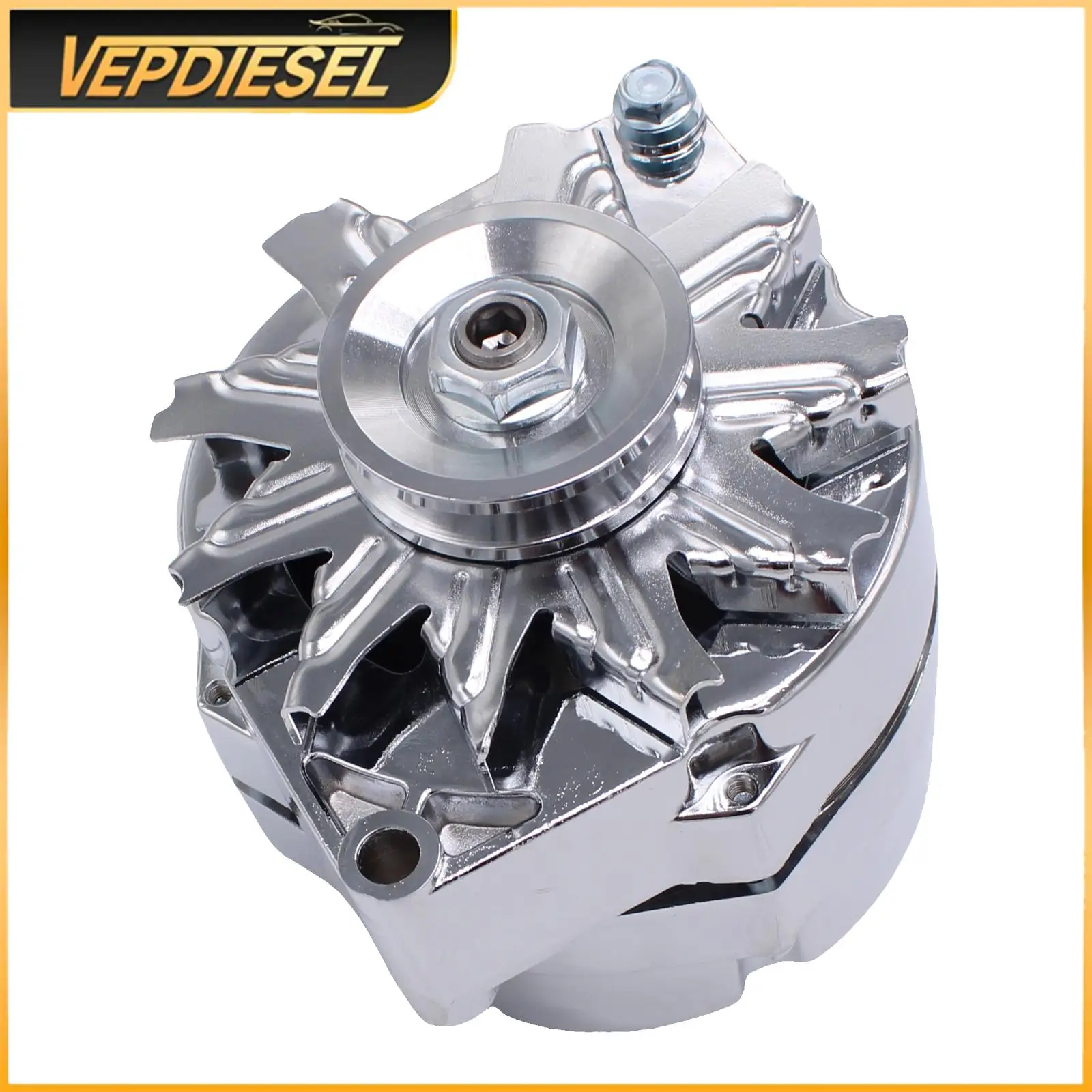 

Хромированный генератор переменного тока 110 А для Buick GM 305 350 BBC SBC ADR0335-C 240-204-3DC 1-2400-11DR-2 7127-SE105C ADR0335-C 21-7127-SE105C