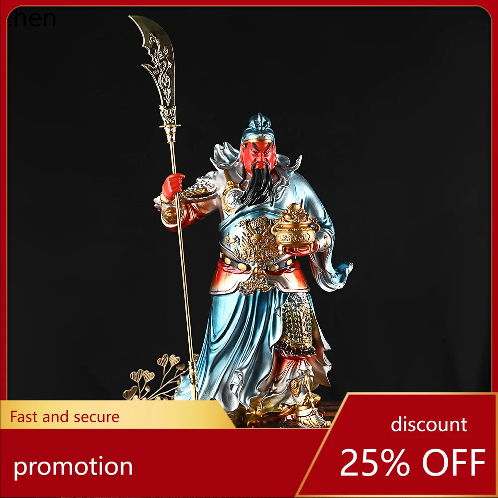 Cz domineering guan er ye statue, tashan guan gong bring in wealth and treasure statuemartial bring in wealth and treasure