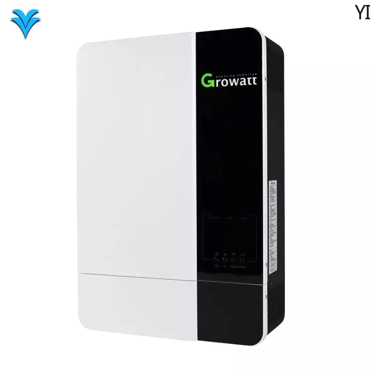 5kW 48V Off Grid High Frequency Hybrid Inverter Work Without Battery Growatt SPF 5000 ES Solar Inverter