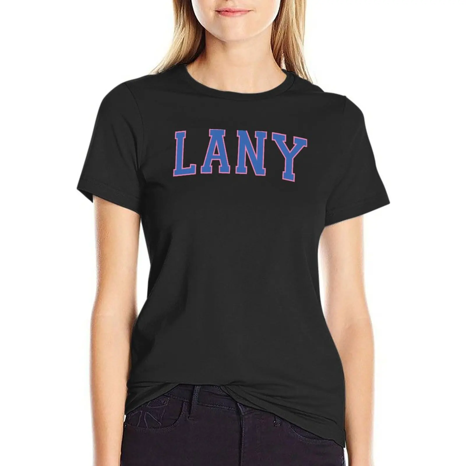 lany T-Shirt shirts graphic tees Short sleeve tee female tees workout shirts for Women