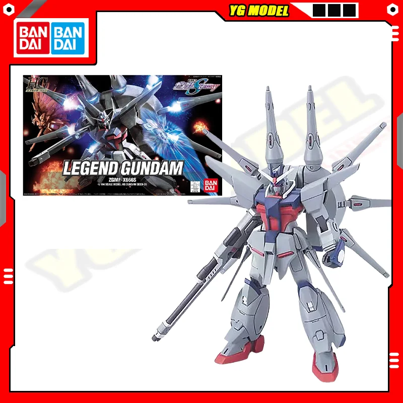 BANDAI HG Legend Gundam HG 1/144 Standard Model Kit Assembly Strike Freedom Unicorn Action Figures Model Original