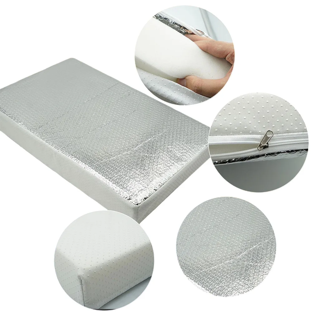 Reflective Sunshade for RV Sunroof 14 in x 14 in x 3 in Waterproof Ventilation Mat Reduces Heat Transfer Effectively