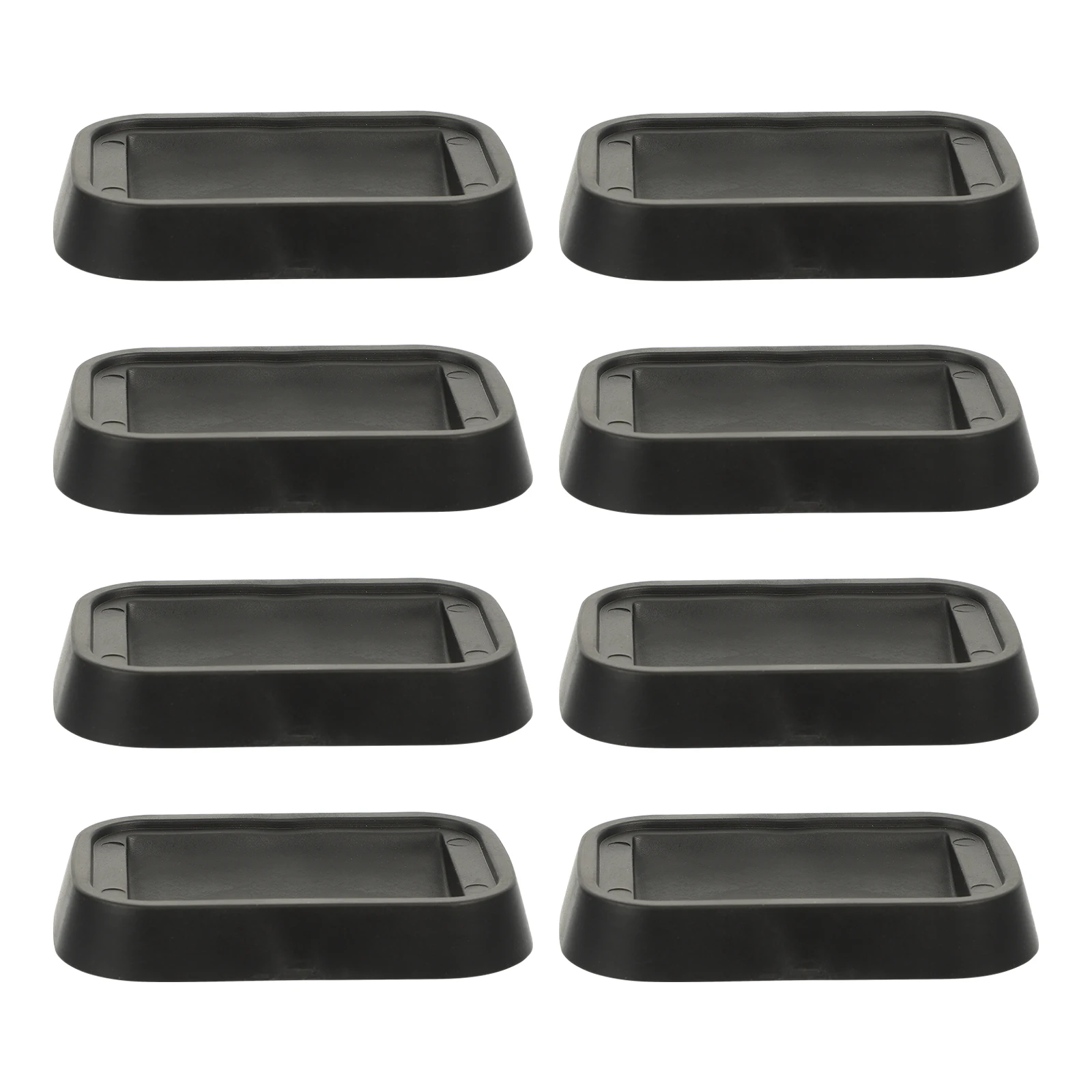 

8pcs Bed Wheel Anti skid Pad Cup Coasters Silica Gel Stoppers for Hardwood Floor Protective Furniture Legs No Odor Safe Durable