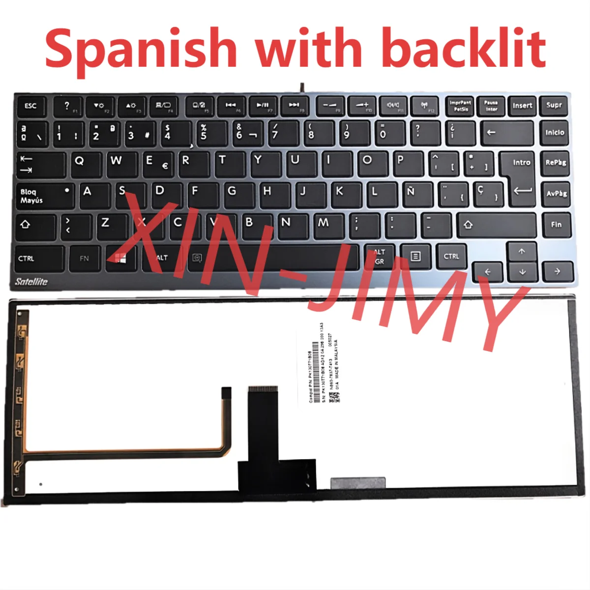 

U800 испанская подсветка для Toshiba Satellite U800 U830 U840 U900 U920 U940 U945 Portege Z830 Z835 Z930 Z935