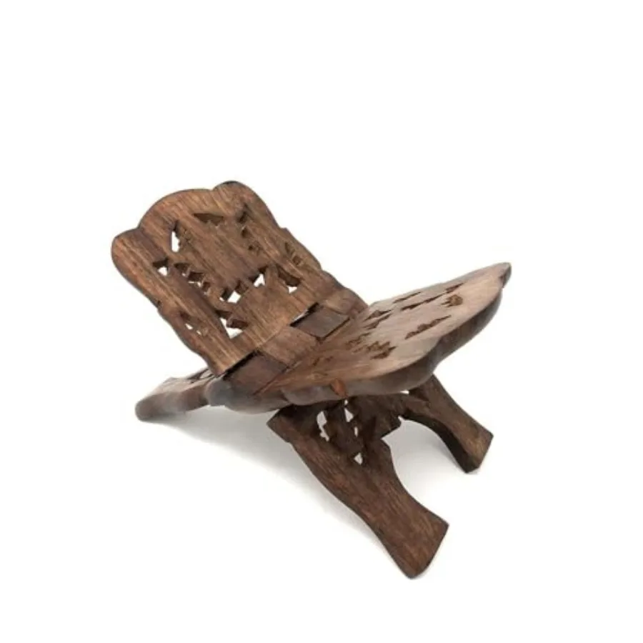 

Quran Holder Book Stand Rihal Rehal Wooden Carved Eid