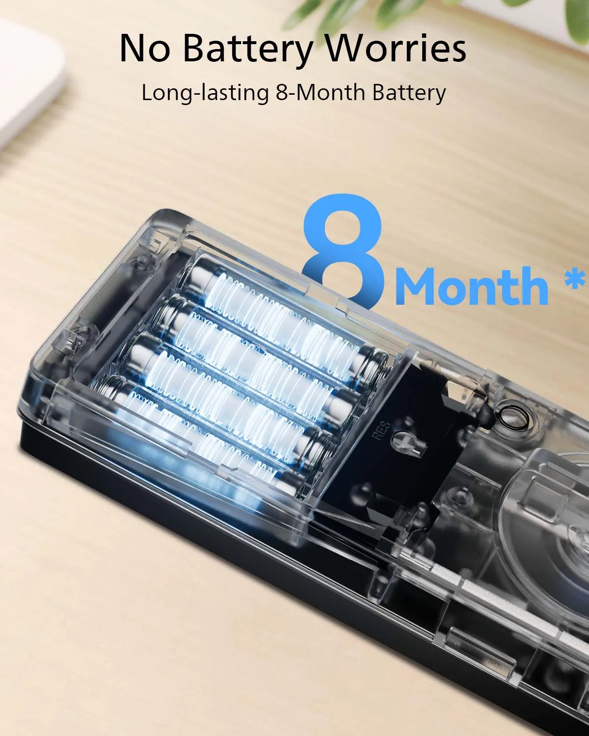 قفل ذكي ببصمة الإصبع من فيليبس، تحكم في التطبيق، قفل باب دخول بدون مفتاح، قفل تلقائي، بطارية طويلة لمدة 9 أشهر #4