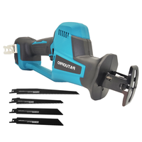 Cordless Reciprocating Saw Brushless Electric Cutting Saber Saw Wood Metal Pipe Cutting Power Tool For Makita 18V Battery