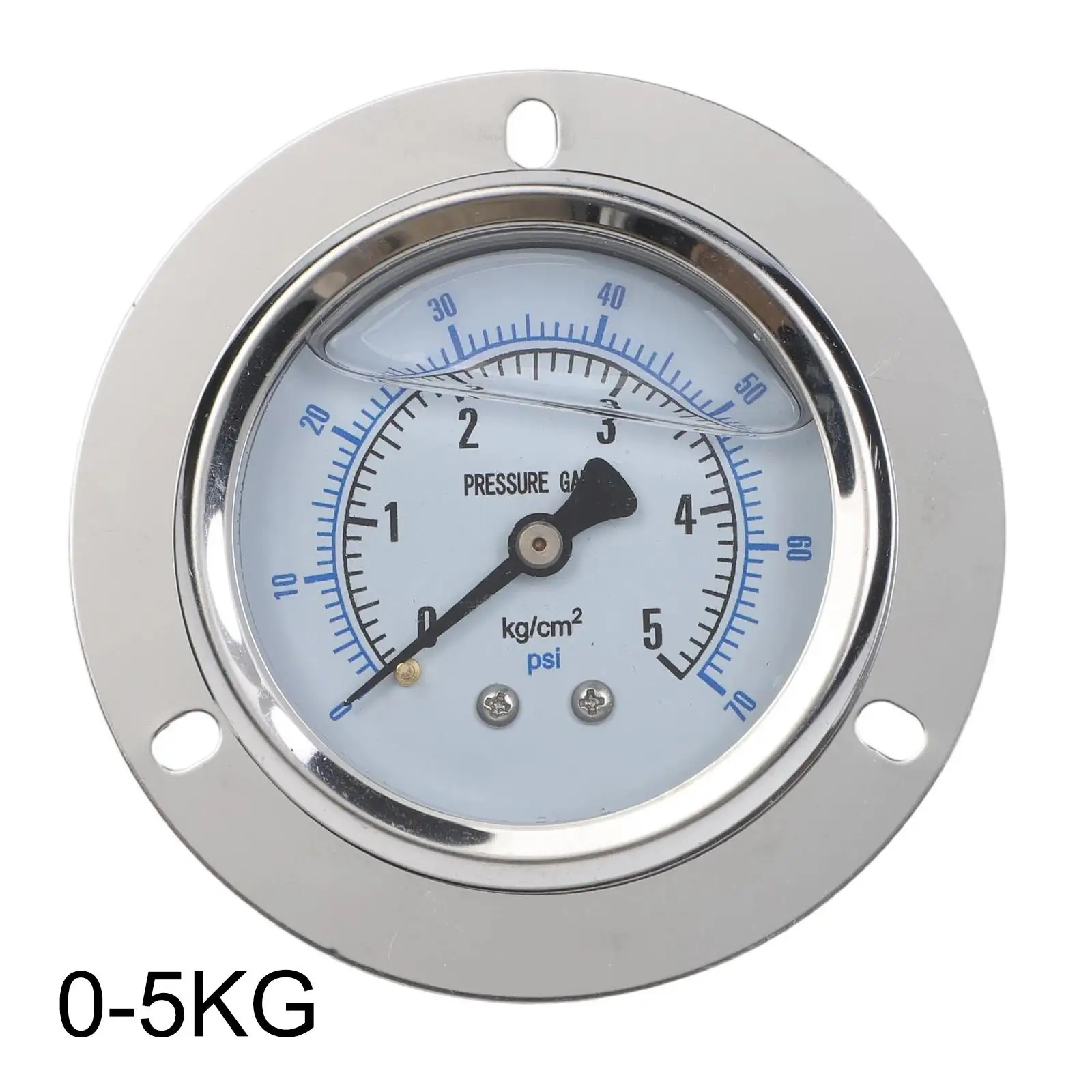 Hydraulic Pressure Gauge Axial Edge Gauge Industrial Measurement Measurement Tool User-friendly Operation Hydraulic