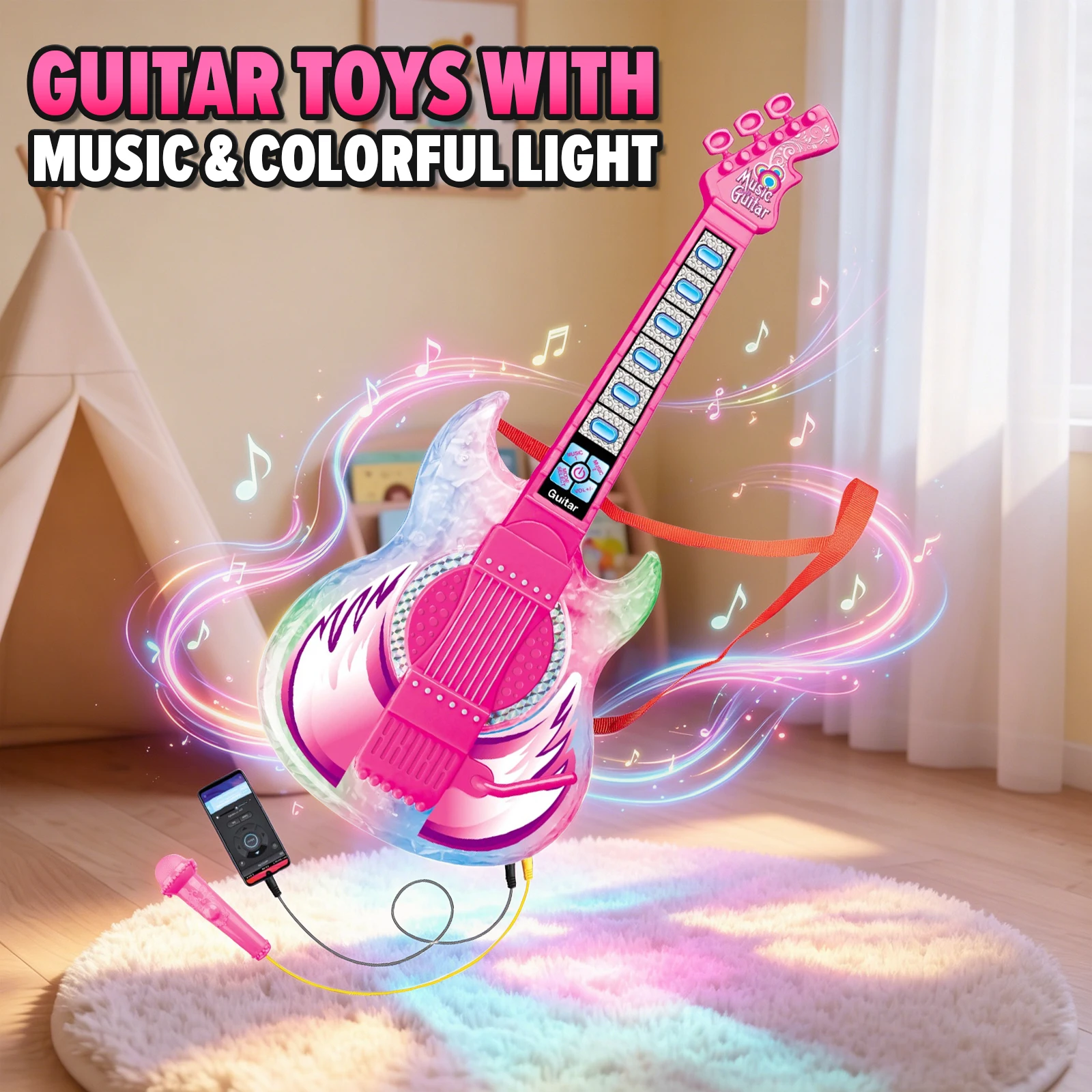 E-Gitarre Elektronische Musiki – Song With Musical Instrument Bewertung und Preis