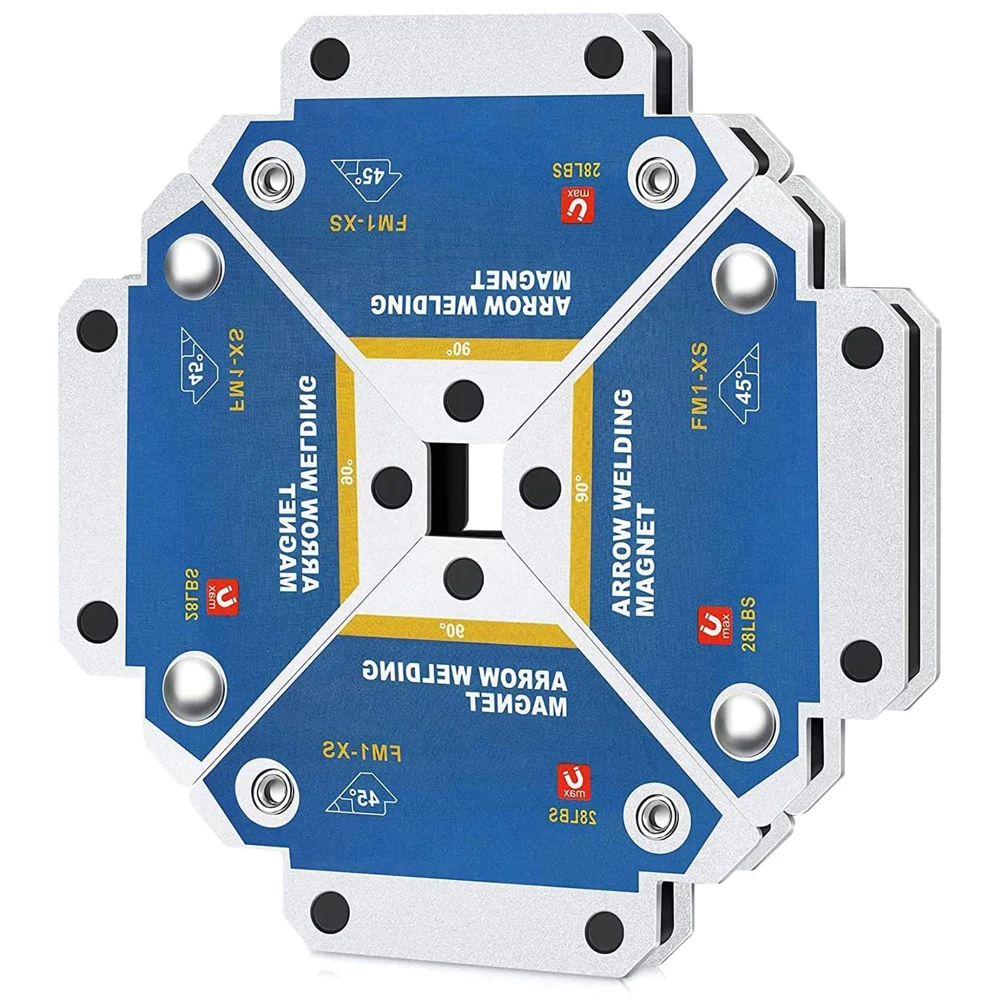 Hot 12.5KG supporti per saldatura magnetica saldatura ad angolo magnete a freccia posizionatore per saldatura posizionatore per Ferrite strumenti di