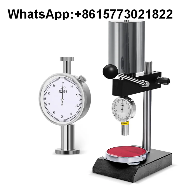 

Shore hardness tester portable type a-d tester with bracket