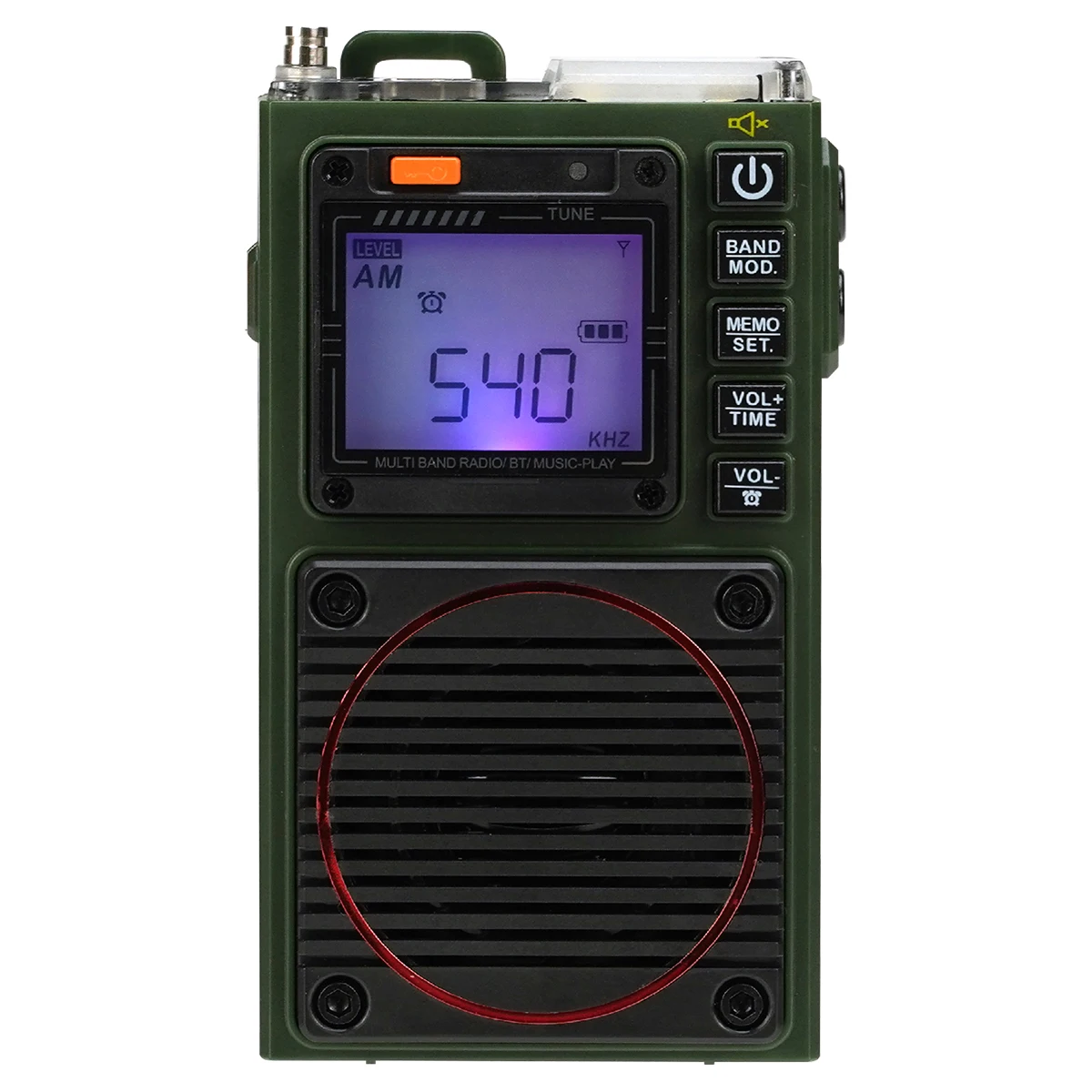 Retekess TR111 Radio FM Tragbare Radios AM FM Mini Amateurfunk Kurzwellen Notfall Amateurfunk Multiband SW VHF WB Wecker – Detail 25