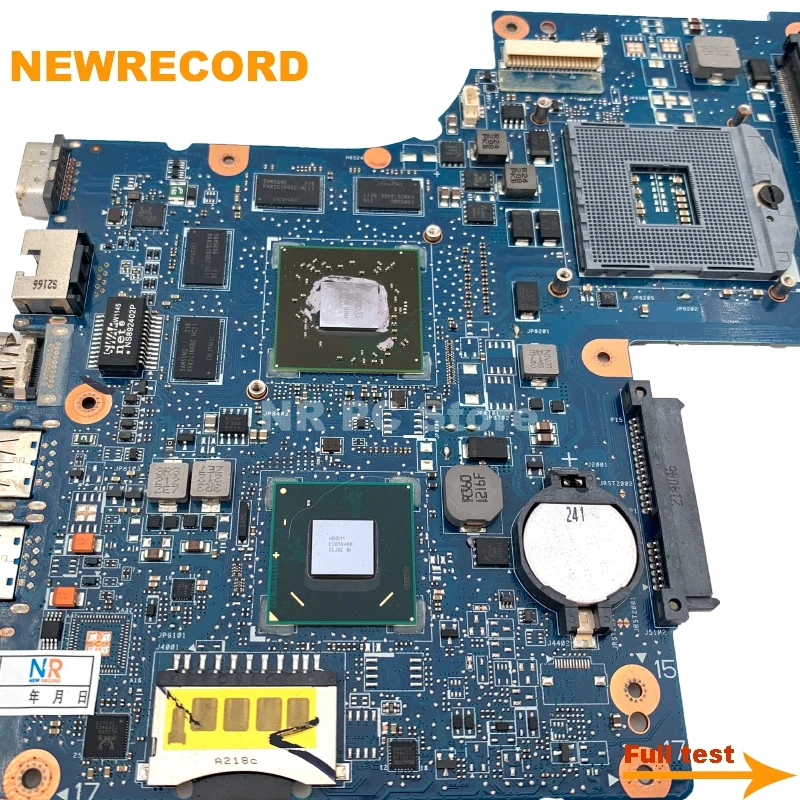 Newrecord h000052580 para toshiba satellite c850 l850 15.6 tela do portátil placa mãe hd7670m + hd4000 ddr3 teste completo