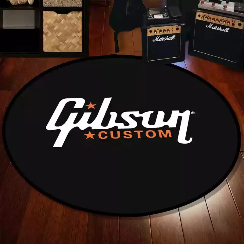 

Alfombra Gibson Music Rock, комплект аккумуляторной батареи и практической электрической батареи и alfombrilla antideslizante, alfombras p