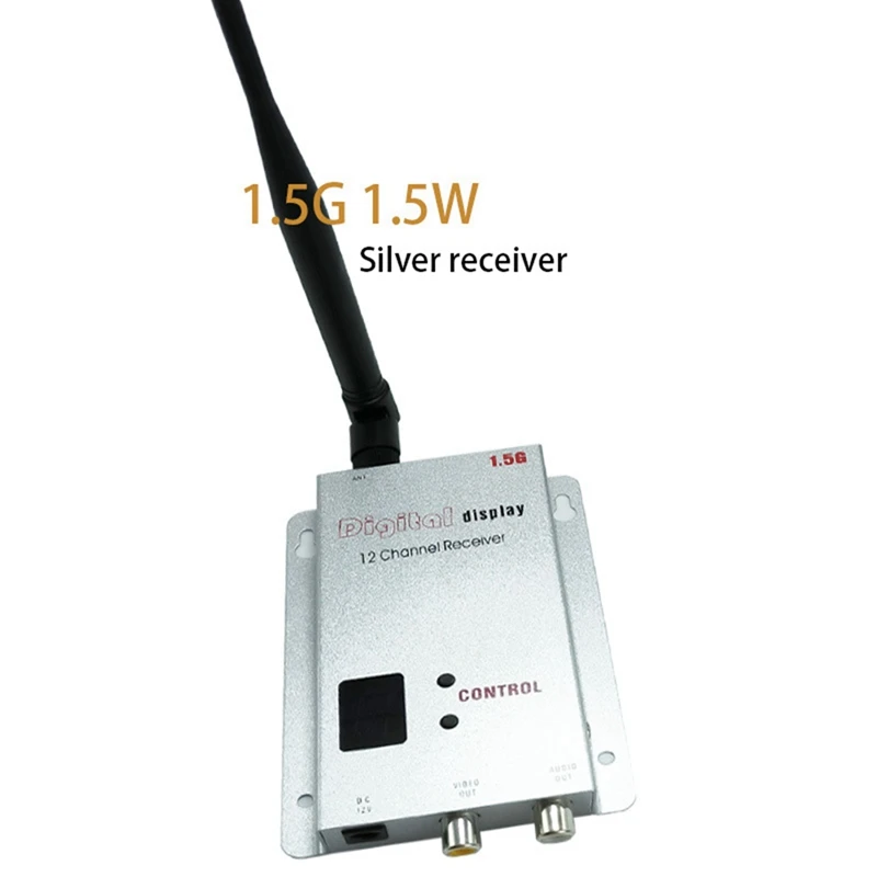 FPV 1.5G 8CH 1500Mw Wireless AV Sender TV Audio Video Transmitter Receiver Combo For QAV250 250 FPV RC