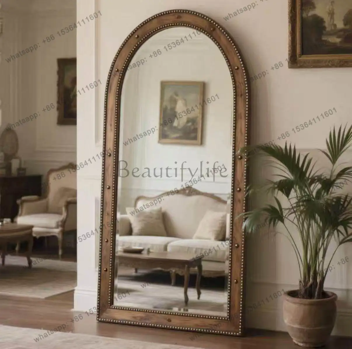 LD Funky Luxury Mirror Living Room Modern Moving Full Body Standing Bedroom Men Bathroom Mirror Girls Espelhos
