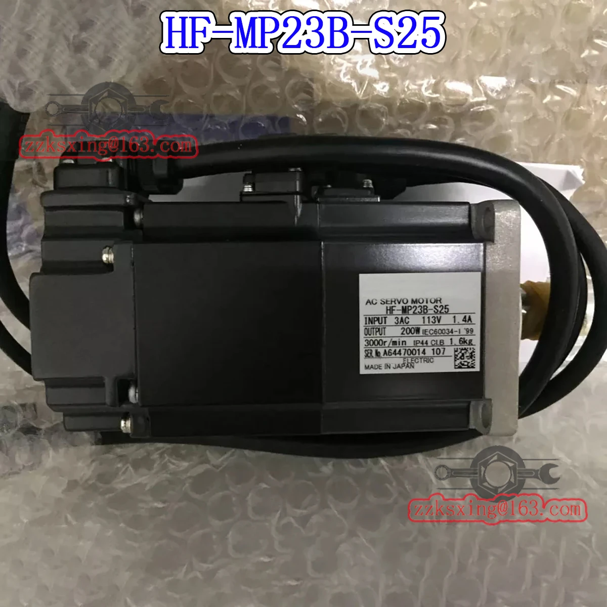 العلامة التجارية الجديدة HF-MP23B-S25 الأصلية في صندوق محرك سيرفو يعمل بالتيار المتردد التسليم السريع