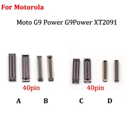 2-10Pcs LCD Display Screen FPC Connector For Motorola Moto G9 Power G9Power XT2091 USB Charger Charging Contact Plug Connector