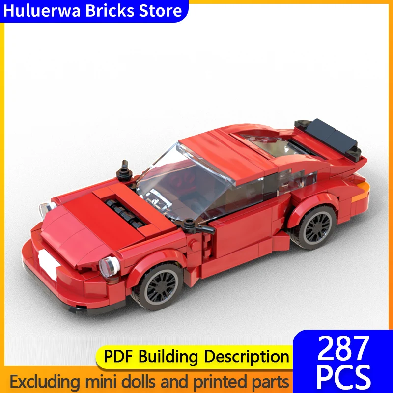 

Модель скоростного гоночного автомобиля MOC, строительные кирпичи, верхний уровень, спортивный автомобиль, модульная технология, детские праздничные подарки, сборка игрушек, костюм