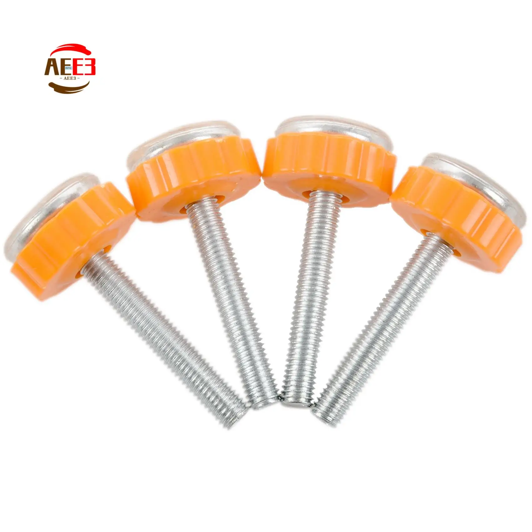 AEE3-8Pcs Pressure Baby Gate Screw Threaded Spindle Rods Walk Thru Gates Accessory - M10 X 10MM