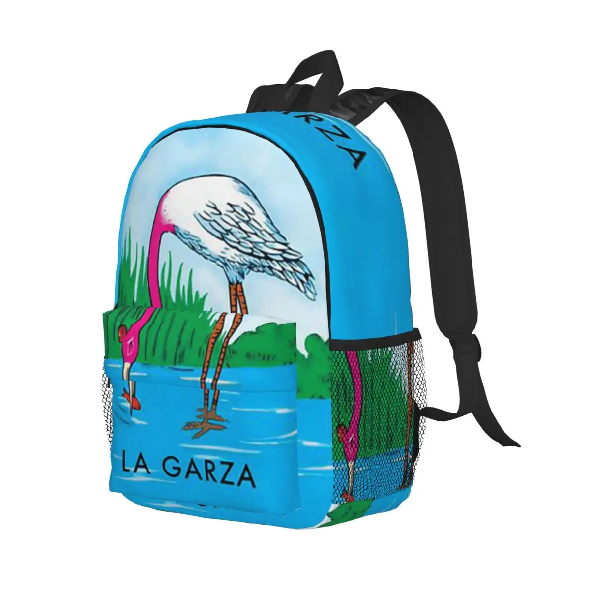 

Colorful Mexican Loteria Cards Backpack Student Boys Girls BookBag Kids School Bag Laptop Shoulder Bags for Men Women