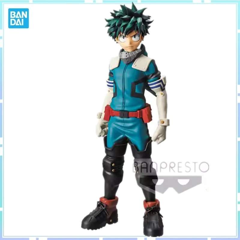 Bandai Original Banpresto Anime My Hero Academia Grandista ROS Midoriya Izuku PVC Action Figure Model Collectible Toy Gifts