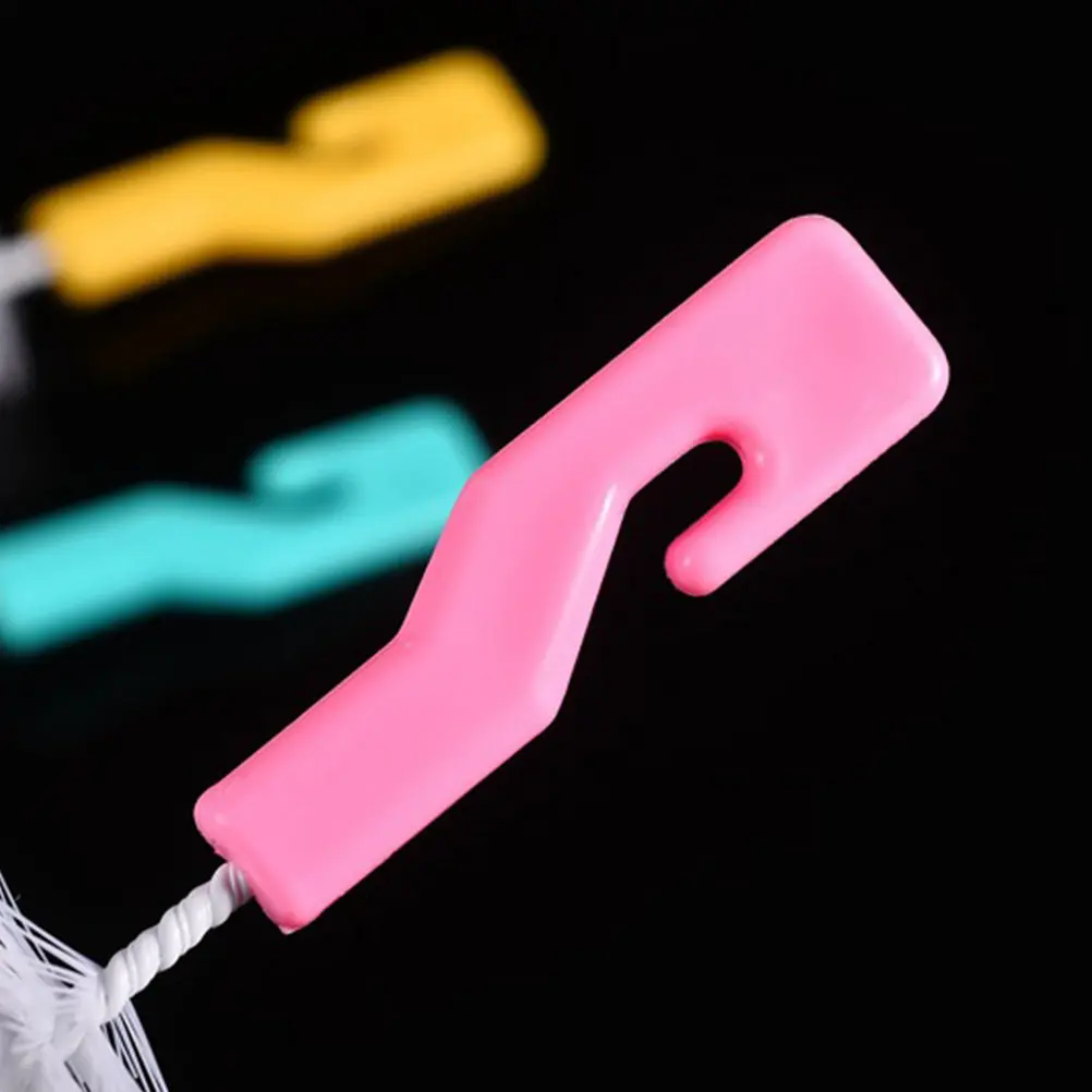 Juego de 20 cepillos para limpiar chupetes, con esponja suave, textura de alta capacidad de absorción, cerdas que no rayan, fácil agarre y diseño para colgar y secar, ideal para bebés.