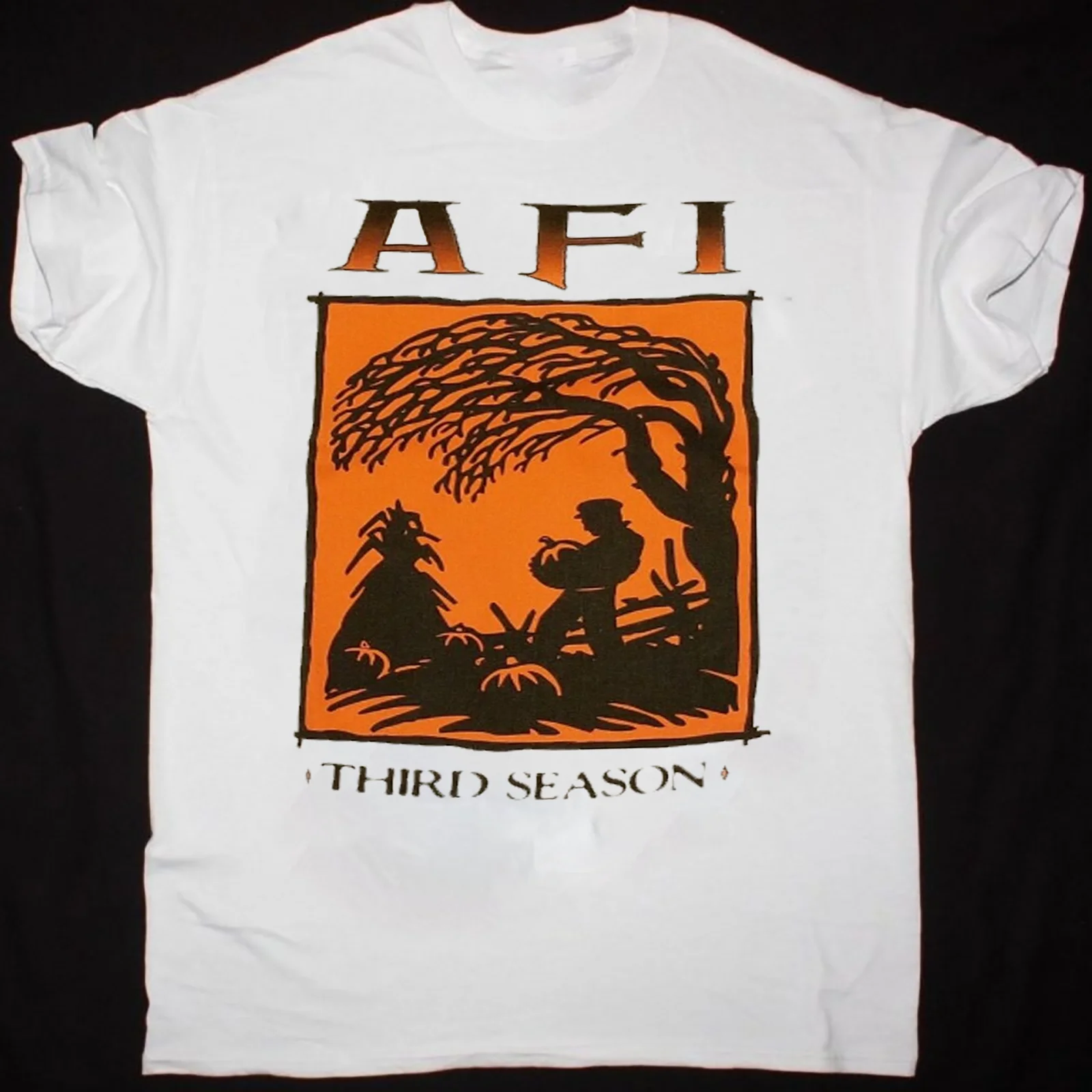 Rare AFI Band Gift For Fan White S-2345XL Unisex T-Shirt GC407