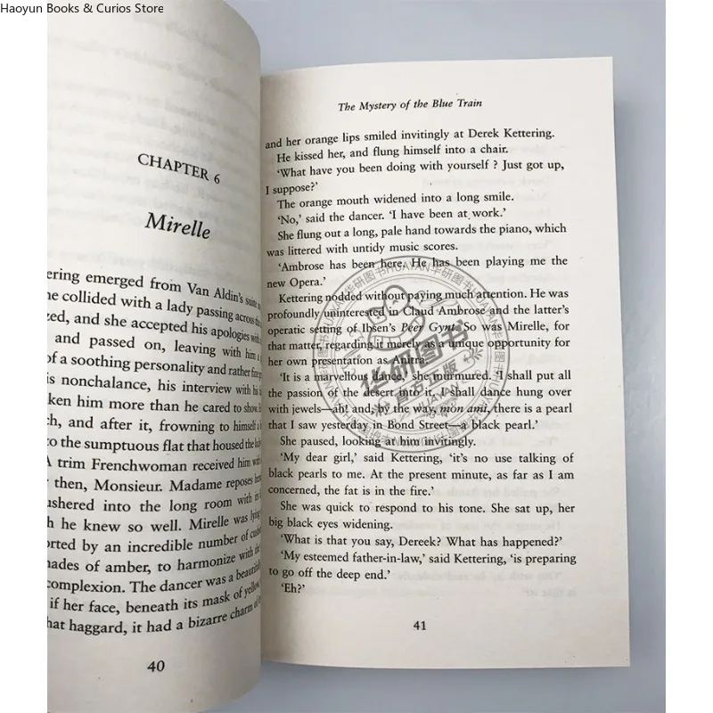 English version novel、 Agatha Christie 、Cover may change. Actual item prevails.