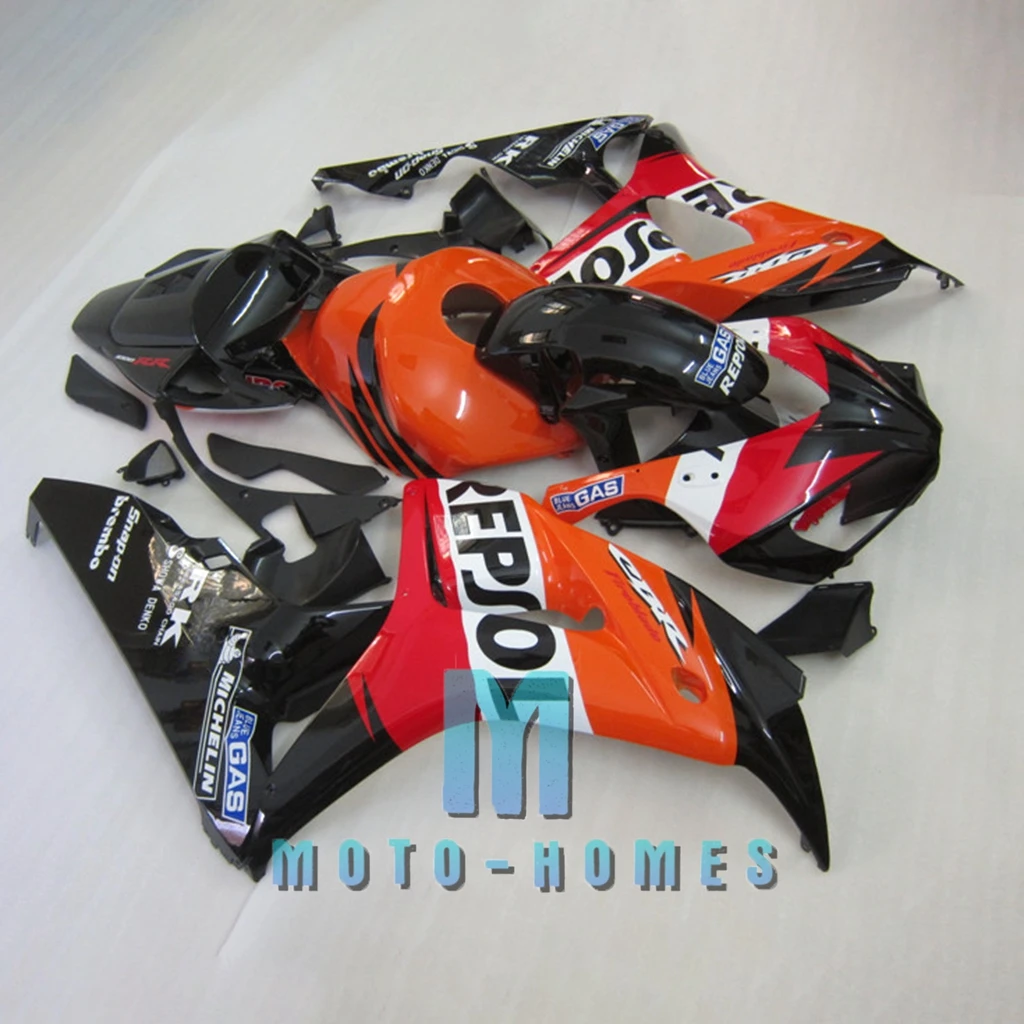 Prime Full Fairing Kit for CBR1000RR CBR 1000RR 06 07 2006 2007 Motorcycle Injection Molding Rebuilding Bike Black Repsol image 4
