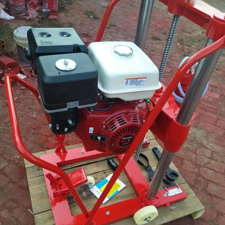 대구경 엔지니어링 코어 드릴링 머신 휴대용 콘크리트 코어링 머신 다이아몬드 아스팔트 포장 드릴링 머신