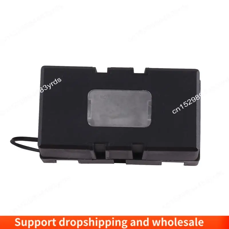 AA86 10Pcs ANS-H Type Fuse Holder ANS-8 Safety Plate Base Car Automotive Fuse Box Black