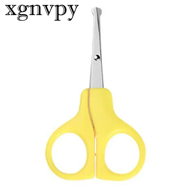 Xgnvpy Manicure Cutter Baby Nail Care Nail Scissors Finger Trimmer Scissor Stainless Steel/PS Baby Special Tool Kids Supplies