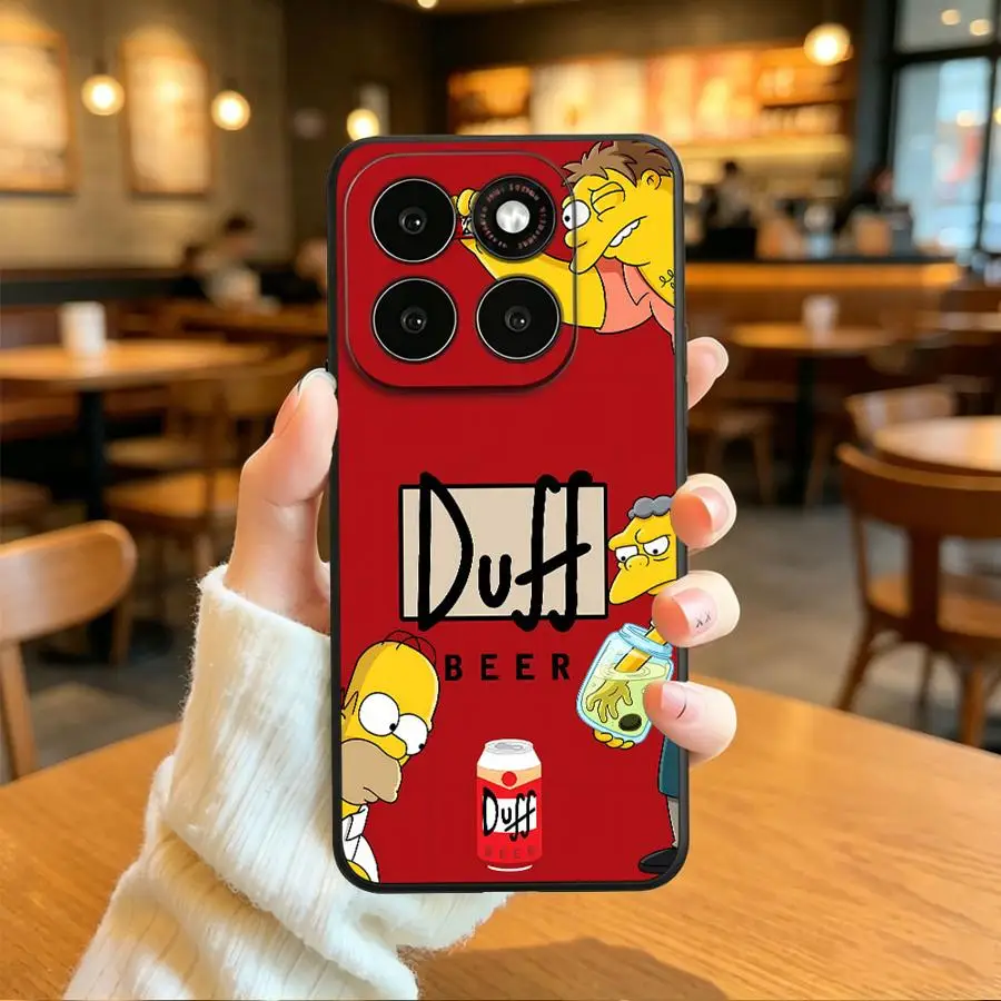 Cartoon Simpson Case for Motorola G96 G22 G50 G71 Edge 70 50 40 20 Pro 30 Lite S30 G32 G51 G73 G60s G53 G30 G52 G85 G86 Phone view 4