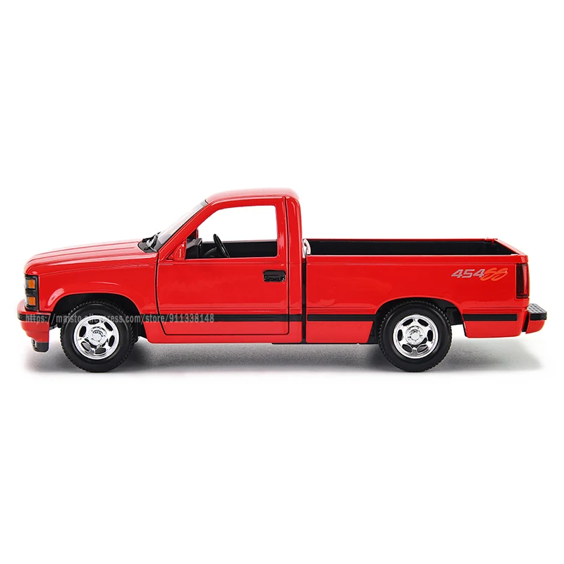 Maisto 1:24 New style 1993 454 SS Pick-up Red Highly-detailed die-cast precision model car Model collection gift