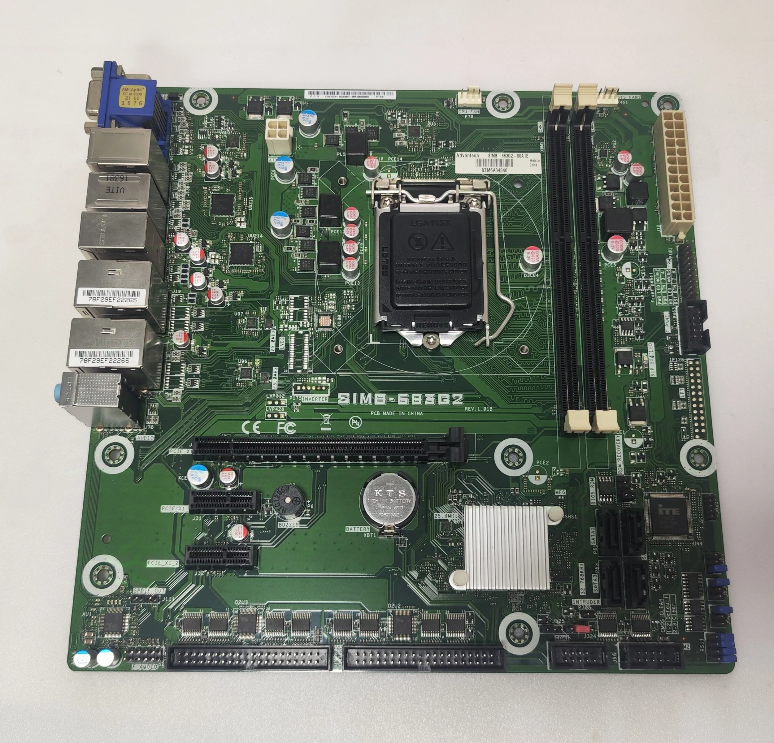 

For Advantech SIMB-683G2 Industrial Equipment Control Machine Main Board 1150 Pins, Dual Gigabit Network Port H81 Main Board