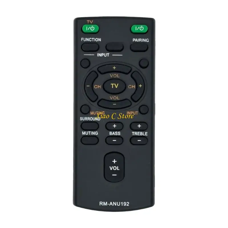 Y1AE Direct Replacement RenoteControl For Sony Sound Bar RM-ANU192 Systems Requires Not Need Programming
