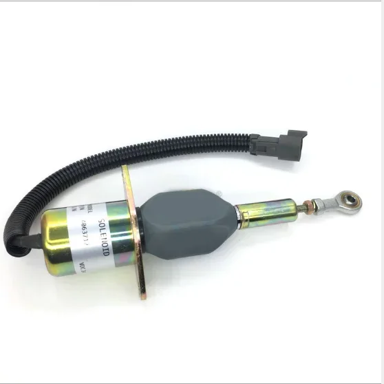 Diesel 24V Shutdown Solenoid 4063712 Fit for Cummins Komatsu Excavator Flameout