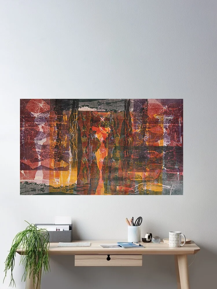 Andreas Kramer Cassandra, Print Art Canvas Poster, For Living Room Decor, Home Wall Picture