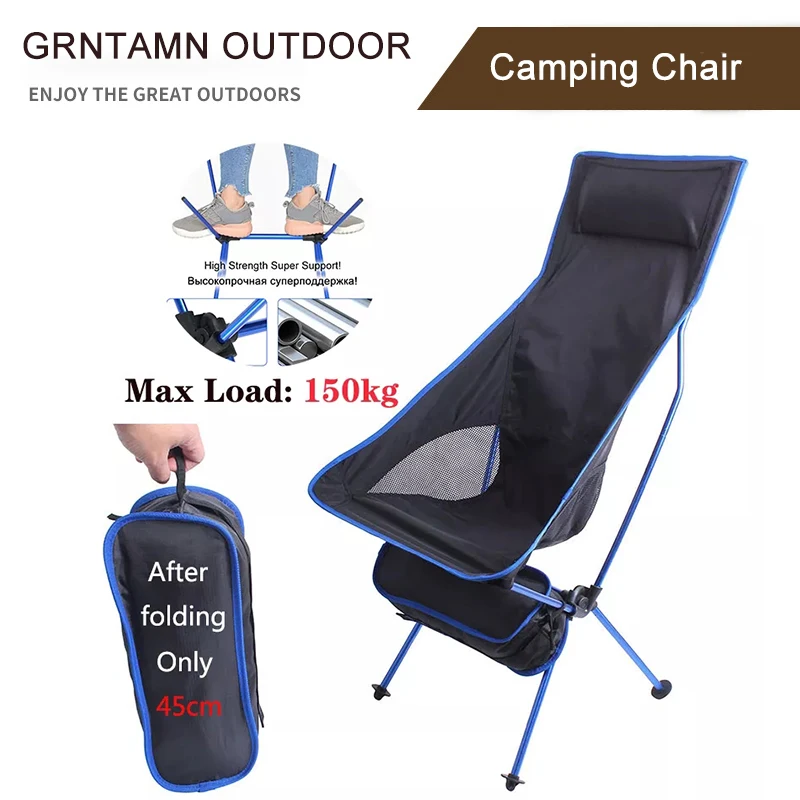 

Upgraded Outdoor Folding Chair, Portable, Leisure, Sketching, Beach, Camping, Fishing, New