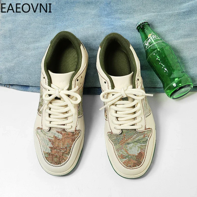 Men's Casual Sneakers Men Sports Shoes Classic Low Tops Man SneakerWater Proof Breathable EAEOVNI Popular Model Male Shoe Main