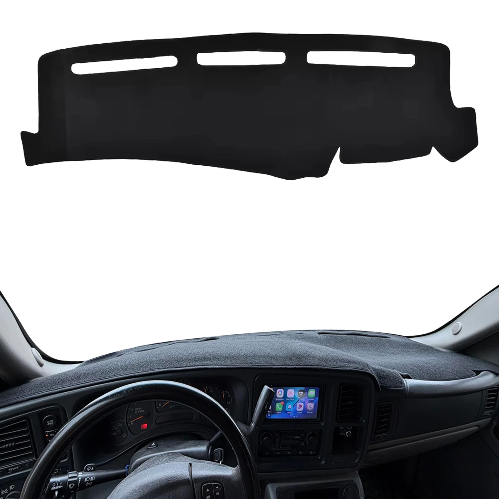 

for Chevrolet Silverado1999-2006 Car Dashboard Cover Sunshade Non‑Slip Protector Dash Mat Interior Decor Pad Accessories