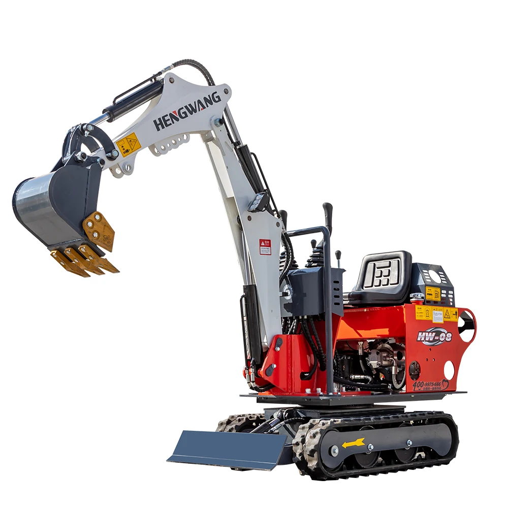 mini excavator small digge micro bagger pelle 800 kg hydraulic excavators for sale 0.8 ton